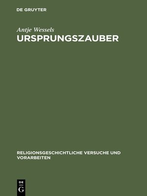 cover image of Ursprungszauber